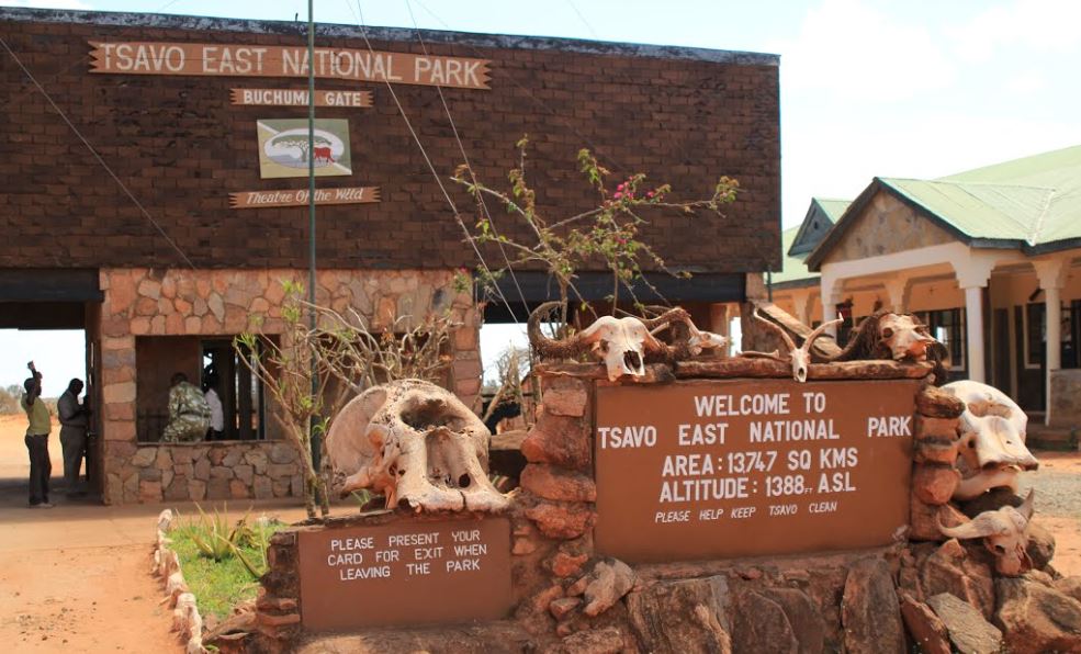 Entry Gate to Tsavo Esat National Park