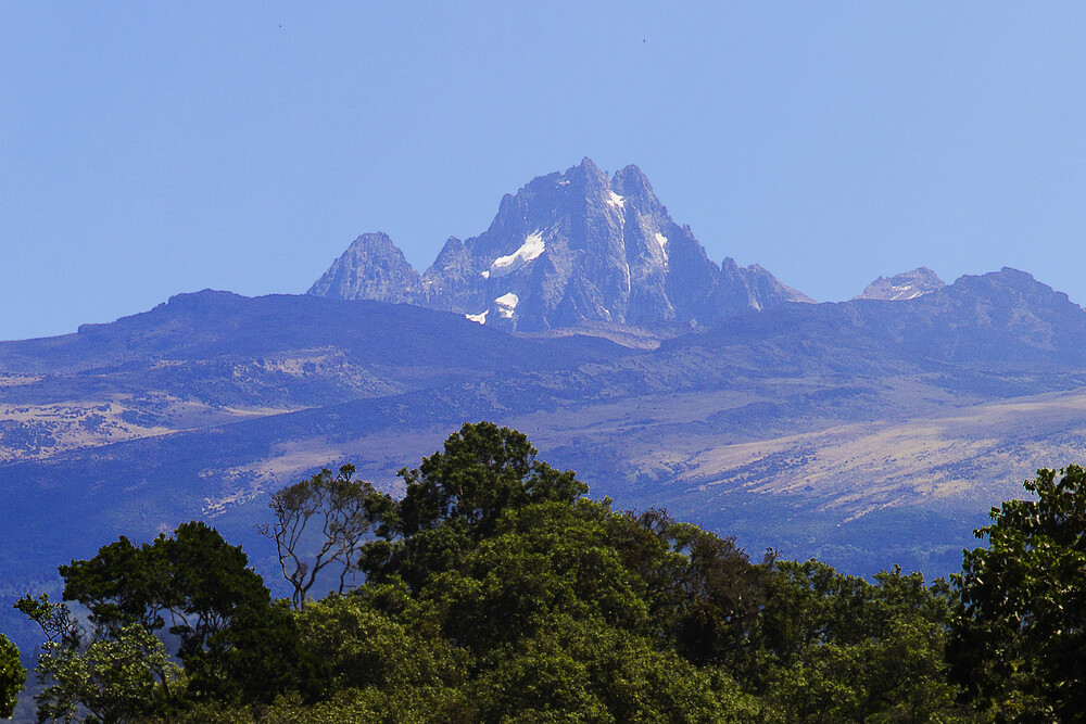 Mt. Kenyas peak